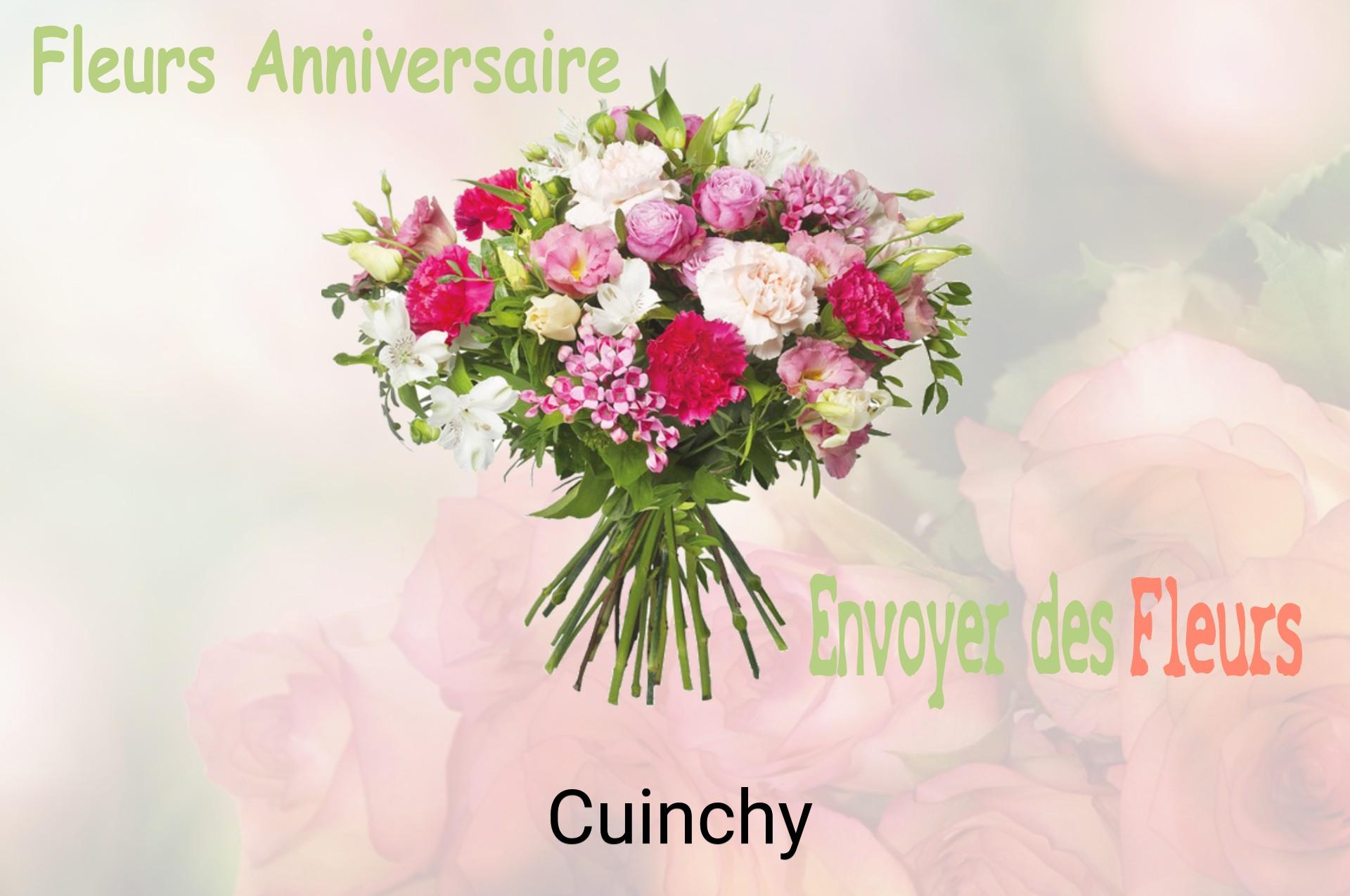 Bouquet de fleurs d’anniversaire livré à Cuinchy